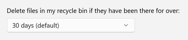 Windows Storage Sense