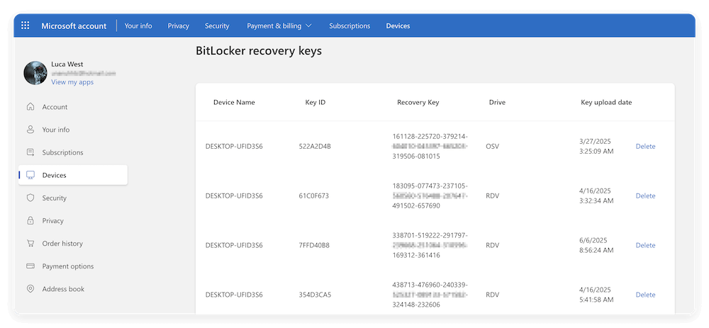 bypass BitLocker recovery screen