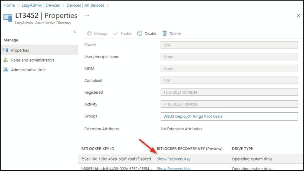 Azure Active Directory (for Work or School Devices)