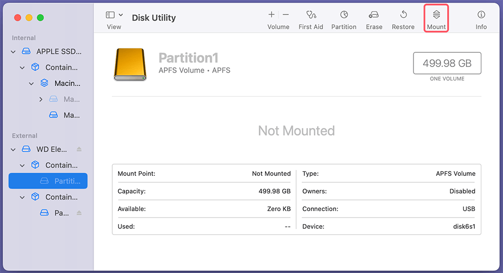 Mac Disk Utility