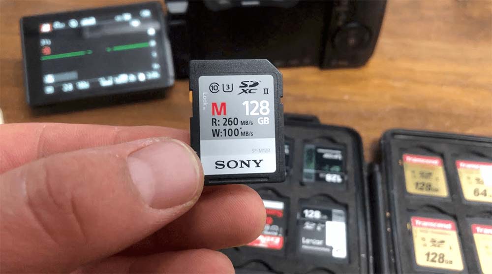 format Sony SD card