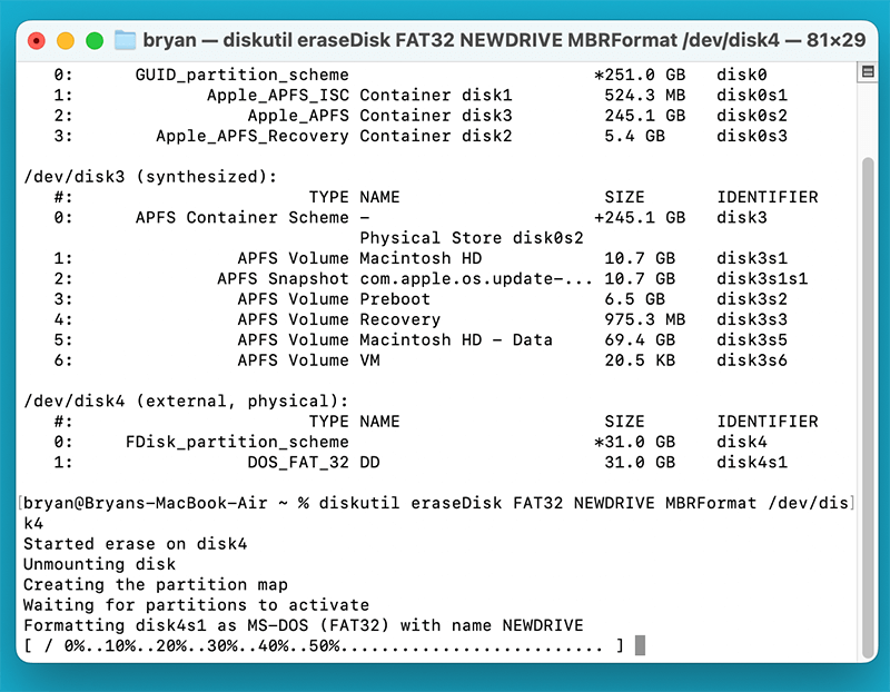 Using Terminal for Advanced Users