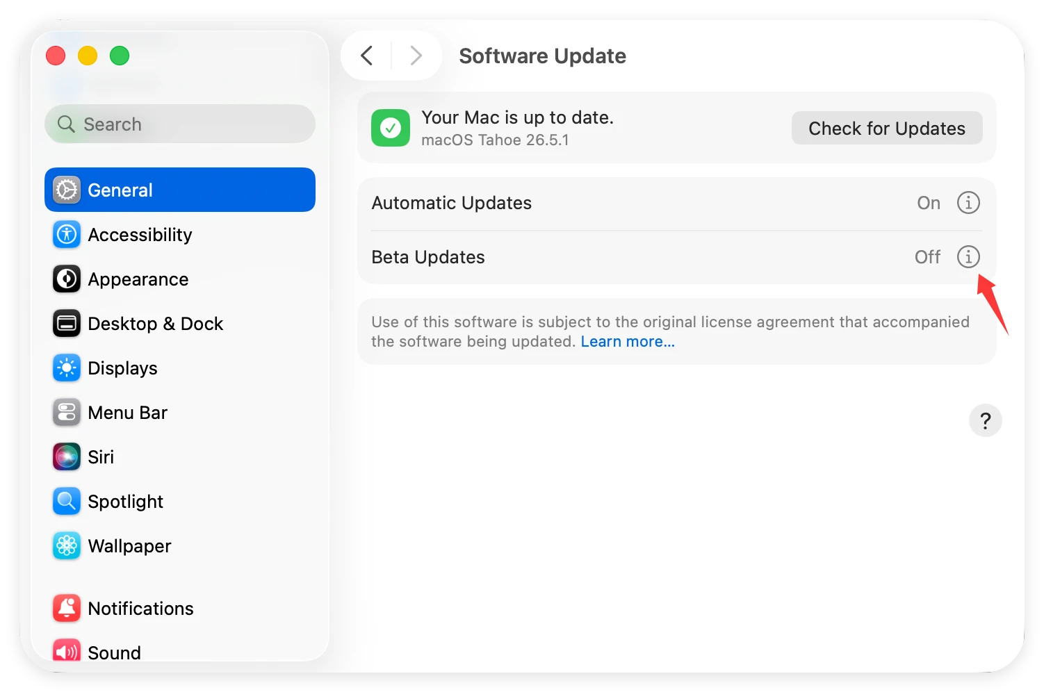macOS Golden Gate developer beta