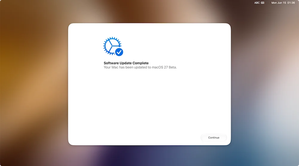 macOS Golden Gate developer beta