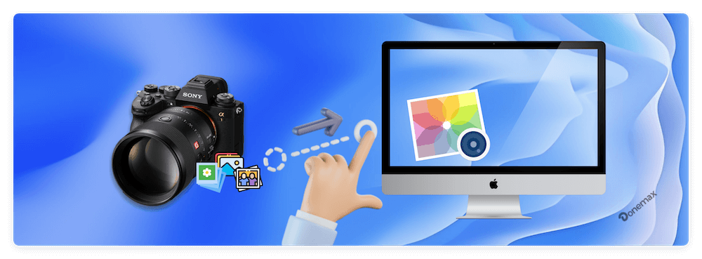 transfer photos from Sony digital camera to Mac