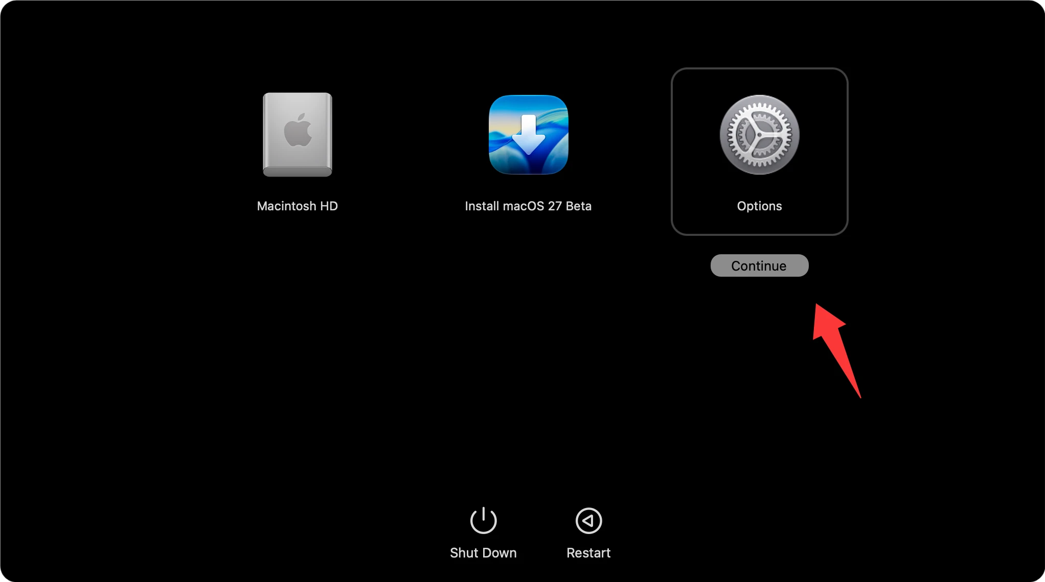how to uninstall macOS 27 Golden Gate beta