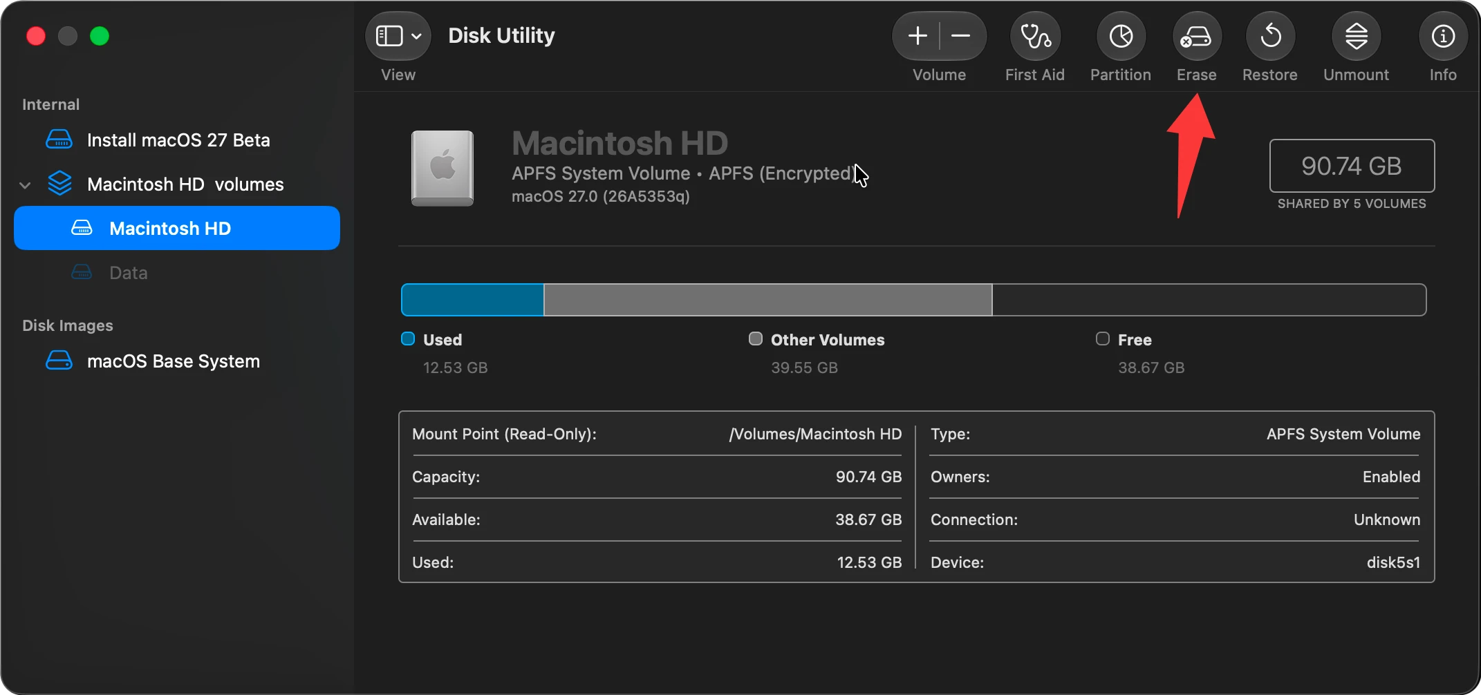 how to uninstall macOS 27 Golden Gate beta