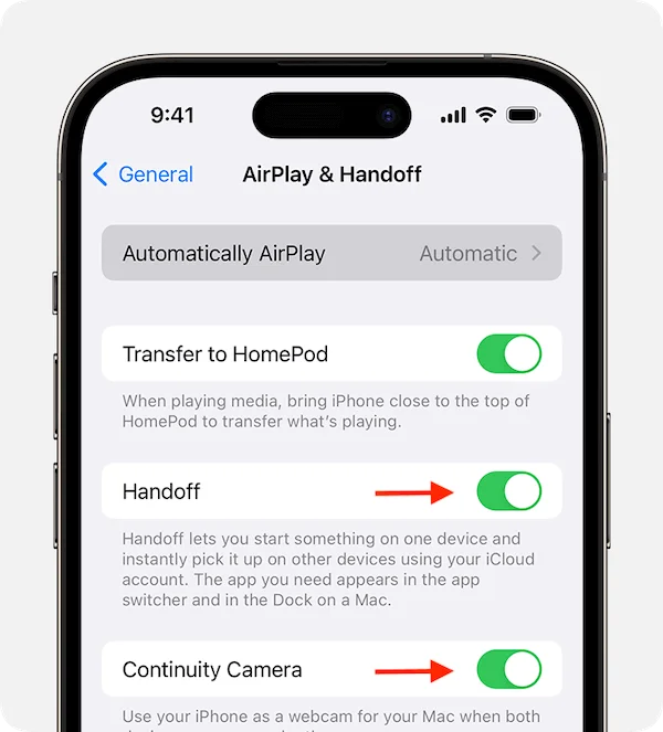 use iPhone Mirroring on Mac