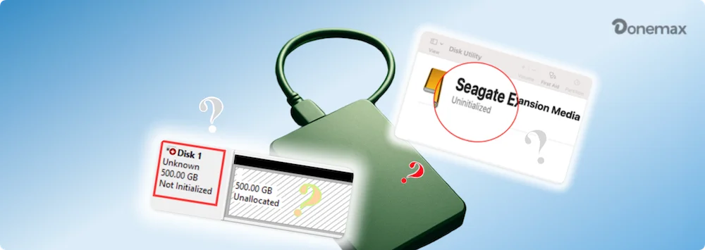 Initialize an External Hard Drive on Windows and Mac