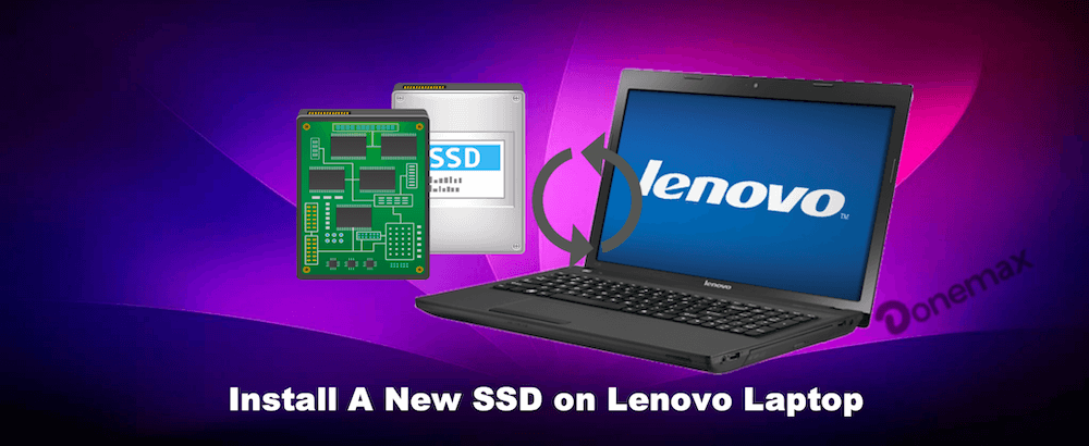 install a new SSD on Lenovo laptop