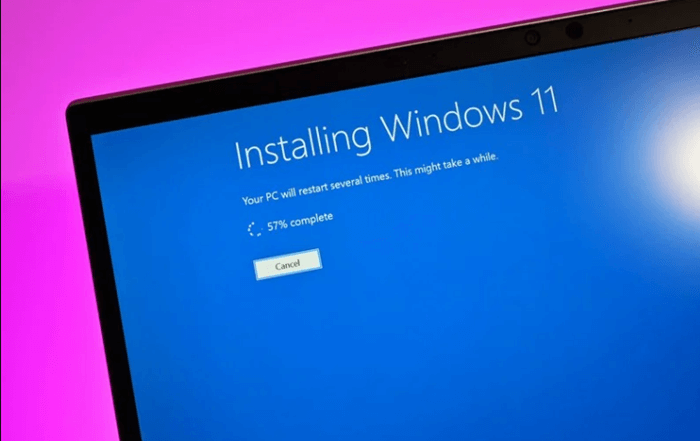 Installing Windows 11