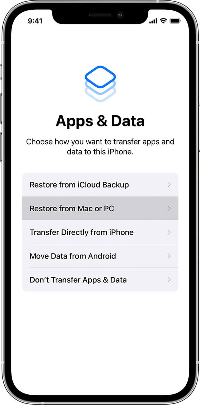 import data via app&data