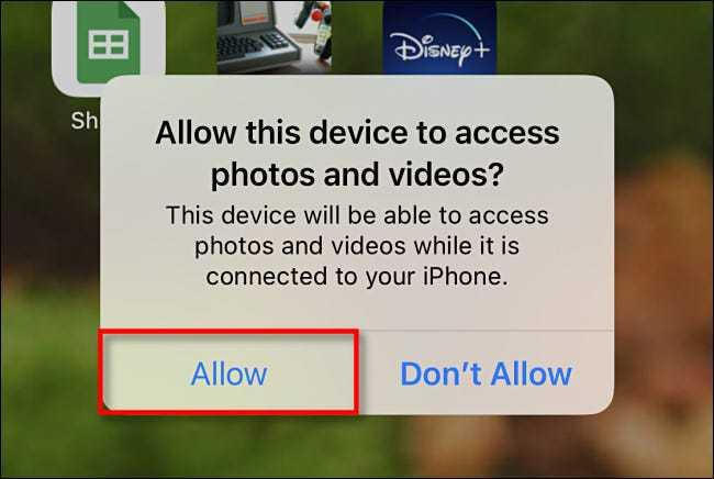 Connect iPhone to computer