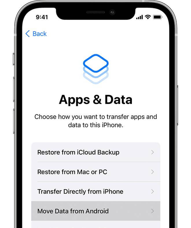 Move to ios app