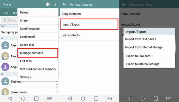 SIM Card for Android data transfer