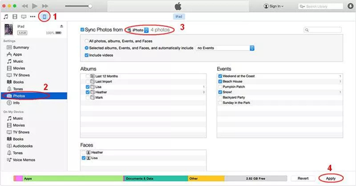Transfer Data between iPhone and External Hard Drive