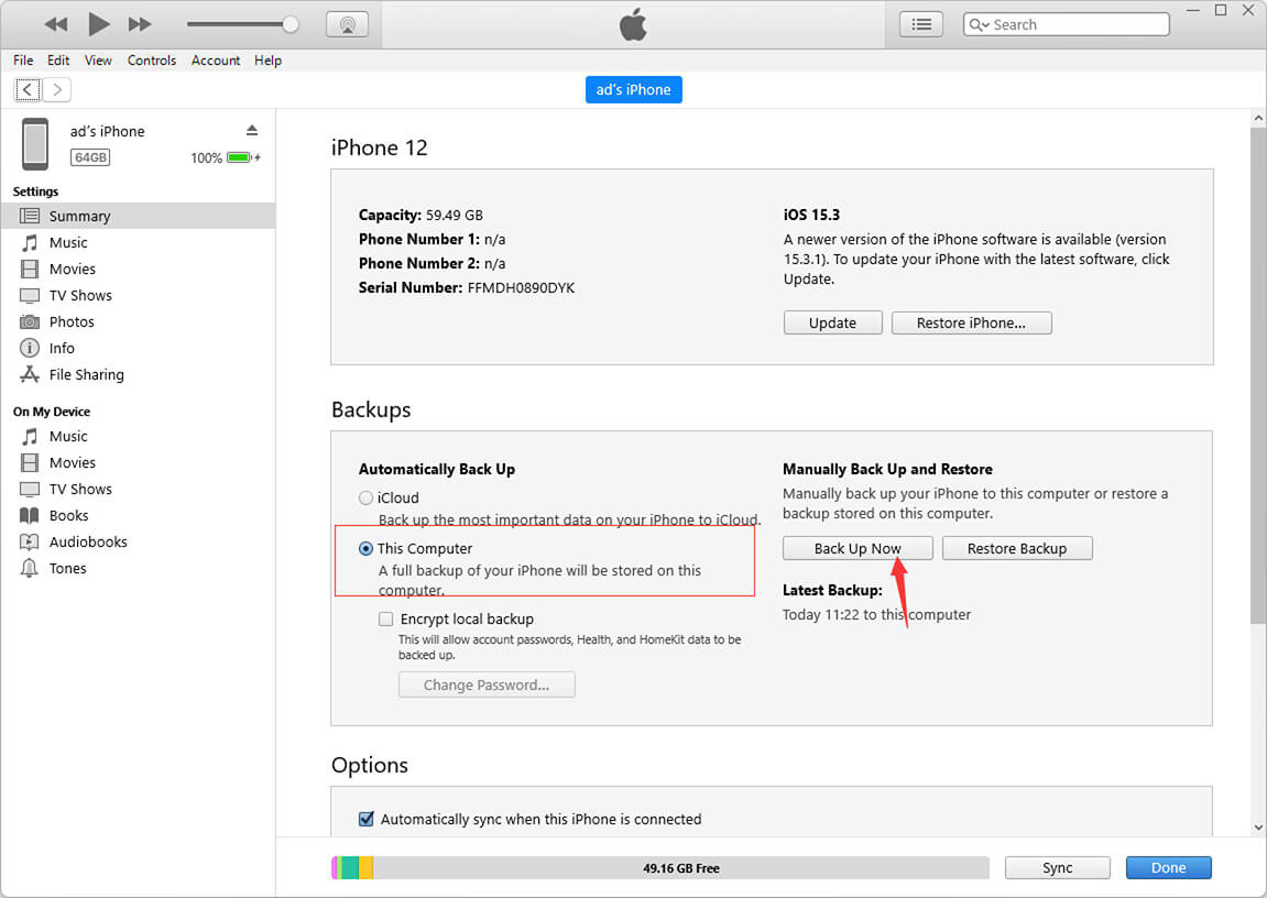 itunes sync software