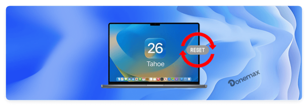 factory reset a MacBook