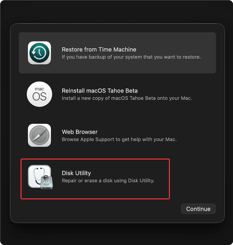 factory reset a MacBook