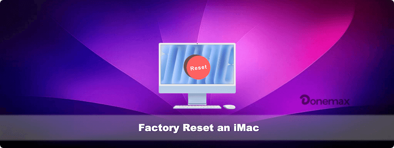 factory reset an iMac