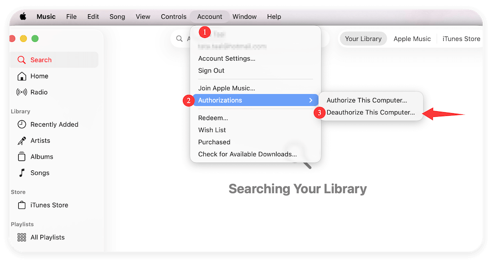 factory reset M5-chip Mac