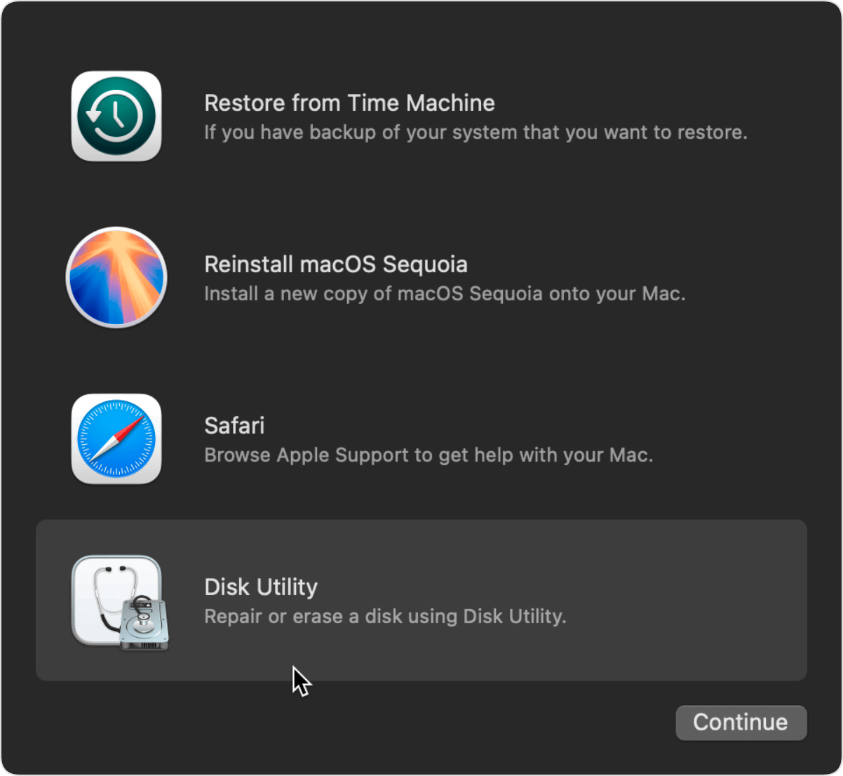 Erase Startup Disk on Mac