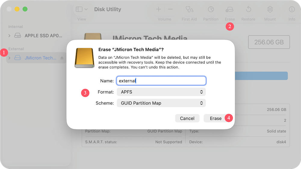 create a bootable clone for macOS Mojave