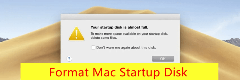format startup disk on Mac