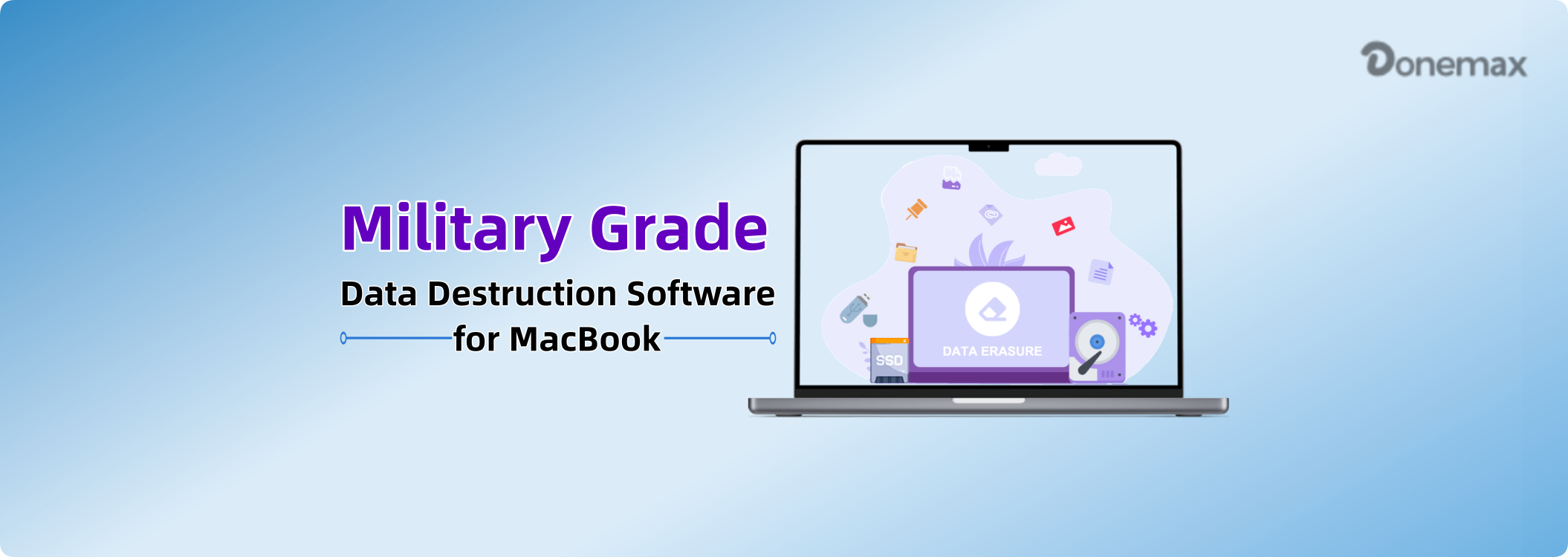 military grade data destruction software for MacBook