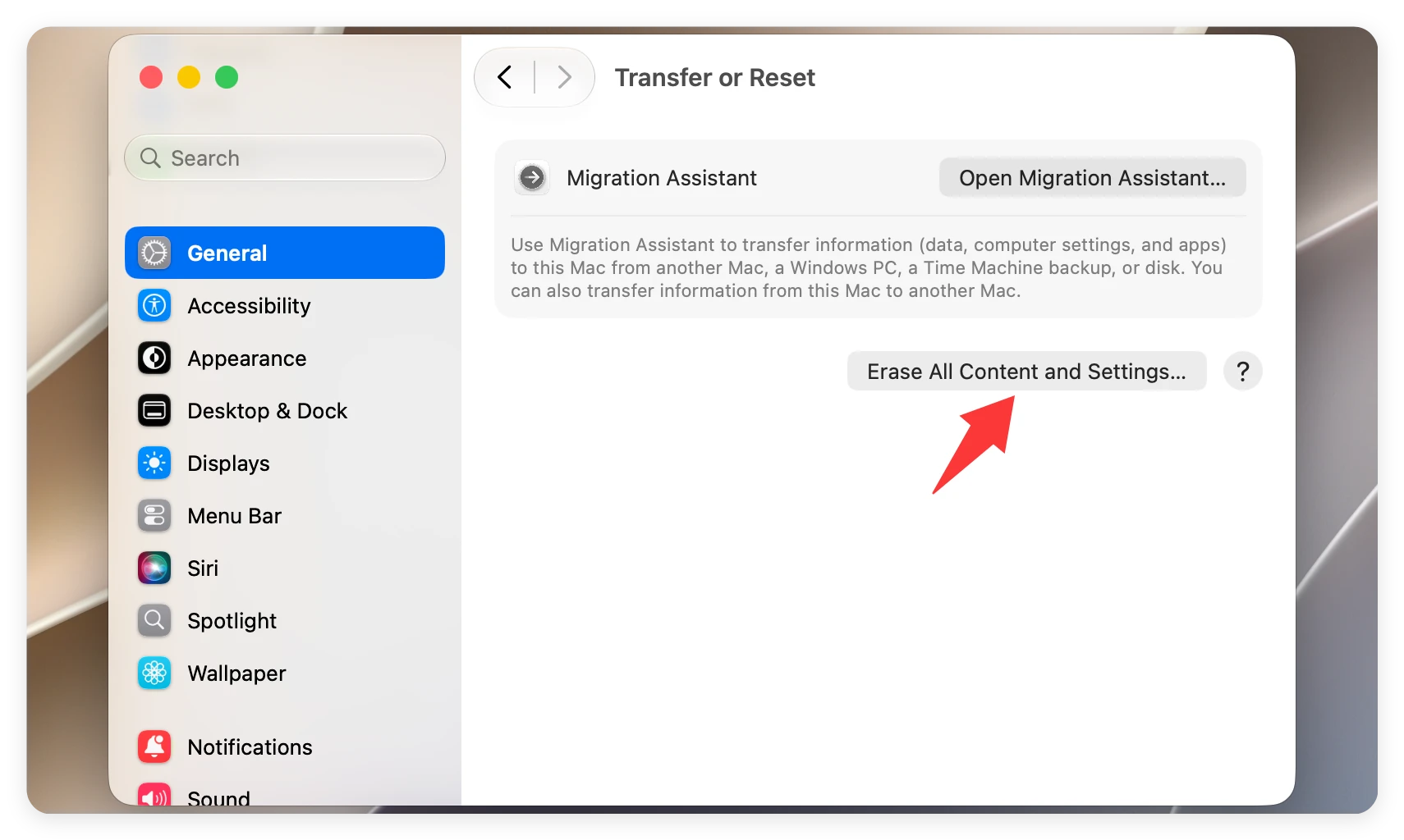 wipe hard drive on macOS 27 Golden Gate