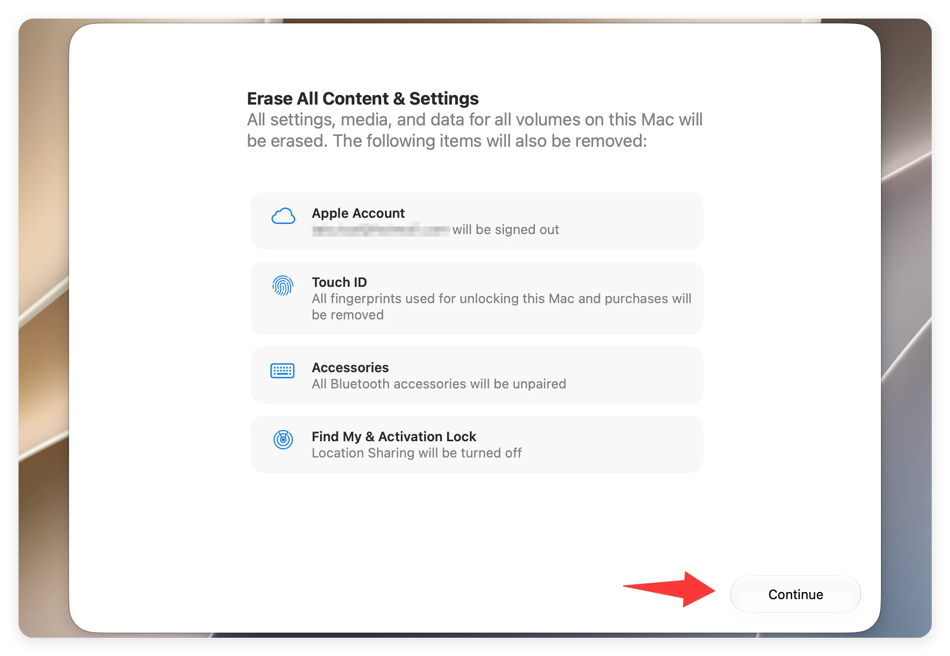 wipe hard drive on macOS 27 Golden Gate