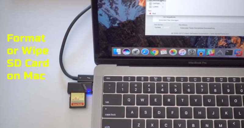 wipe SD card on Mac