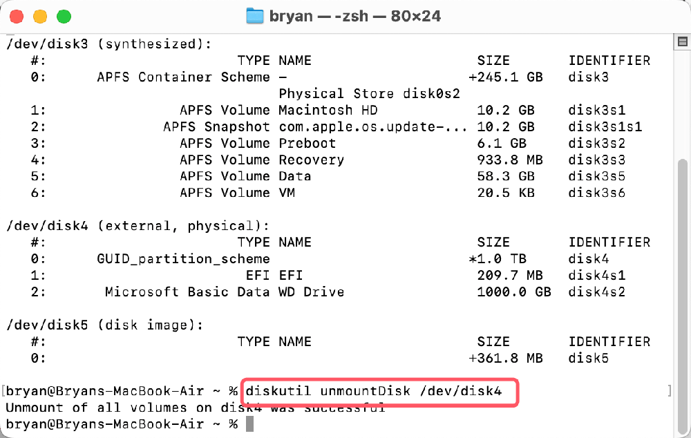format WD external HDD/SSD on Mac