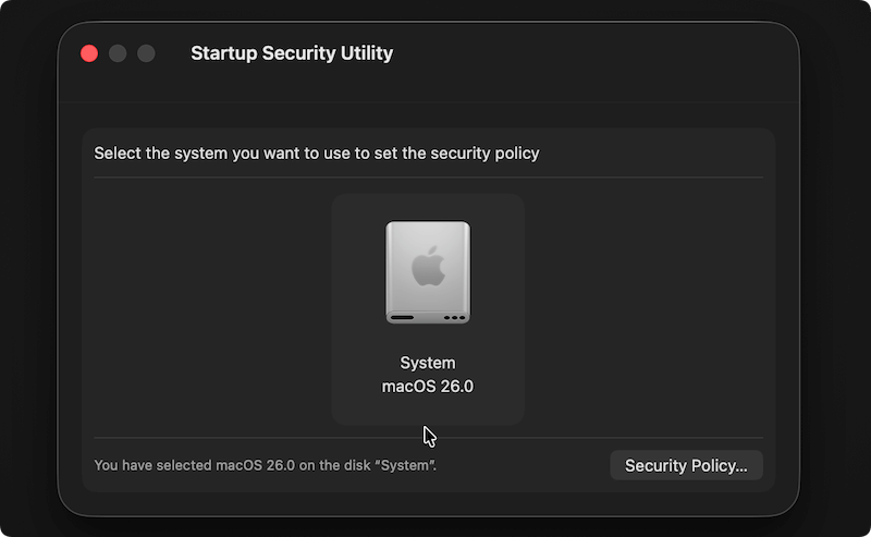 disable SIP and recover data in APFS