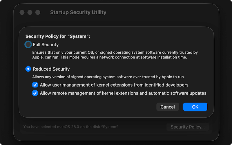 disable SIP and recover data in APFS