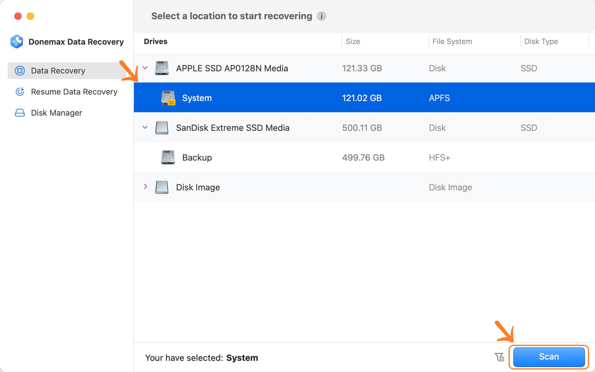 Scan SSD on Mac