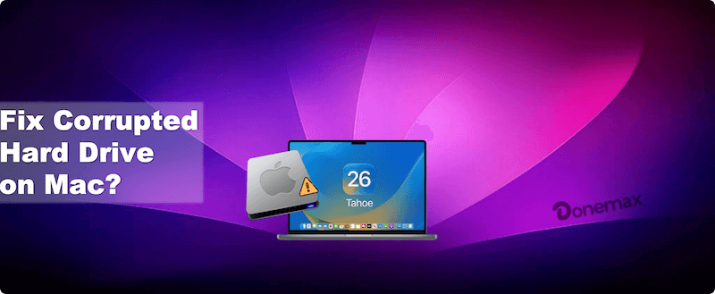 fix corrupted hard drive on Mac