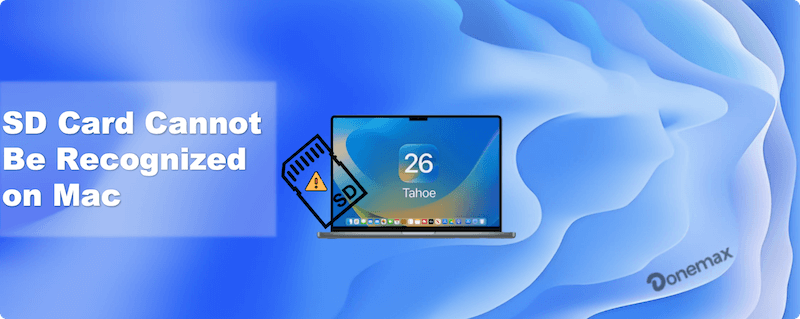 SD card is not recognized by Mac