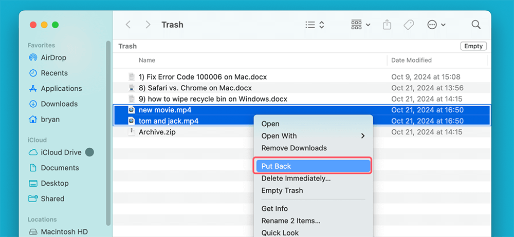 Step-by-Step Guide to Check the Trash