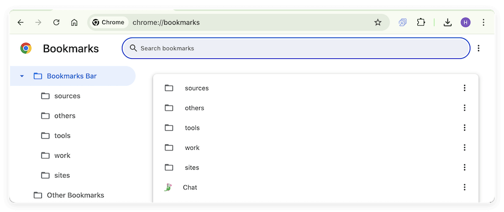 recover Chrome bookmarks on Mac