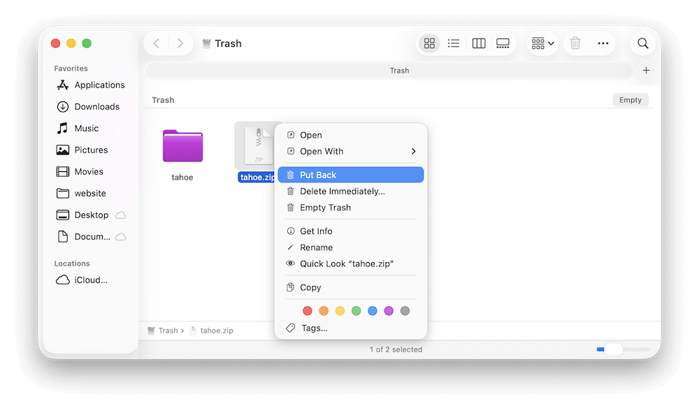 recover lost data after upgrading to macOS Tahoe 26