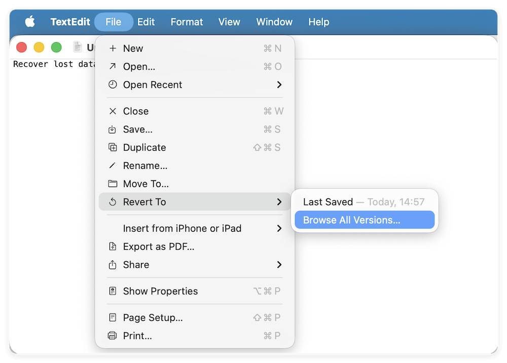 recover lost data after upgrading to macOS Tahoe 26
