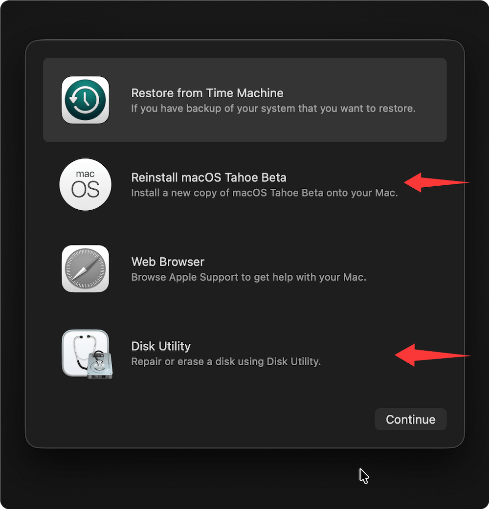 recover lost data after upgrading to macOS Tahoe 26