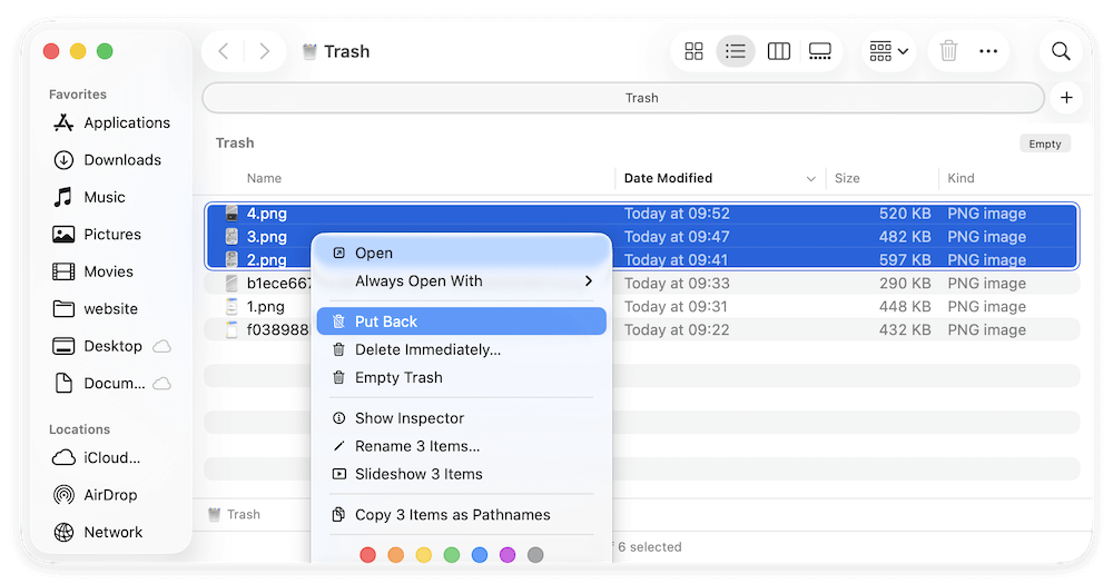 recover deleted files on macOS Tahoe