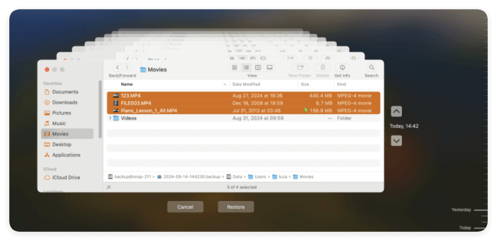 recover deleted files on macOS Tahoe