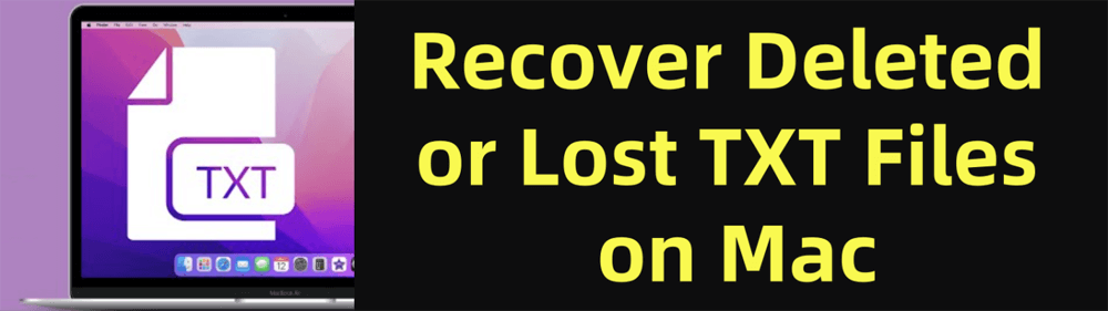 recover deleted txt file on Mac