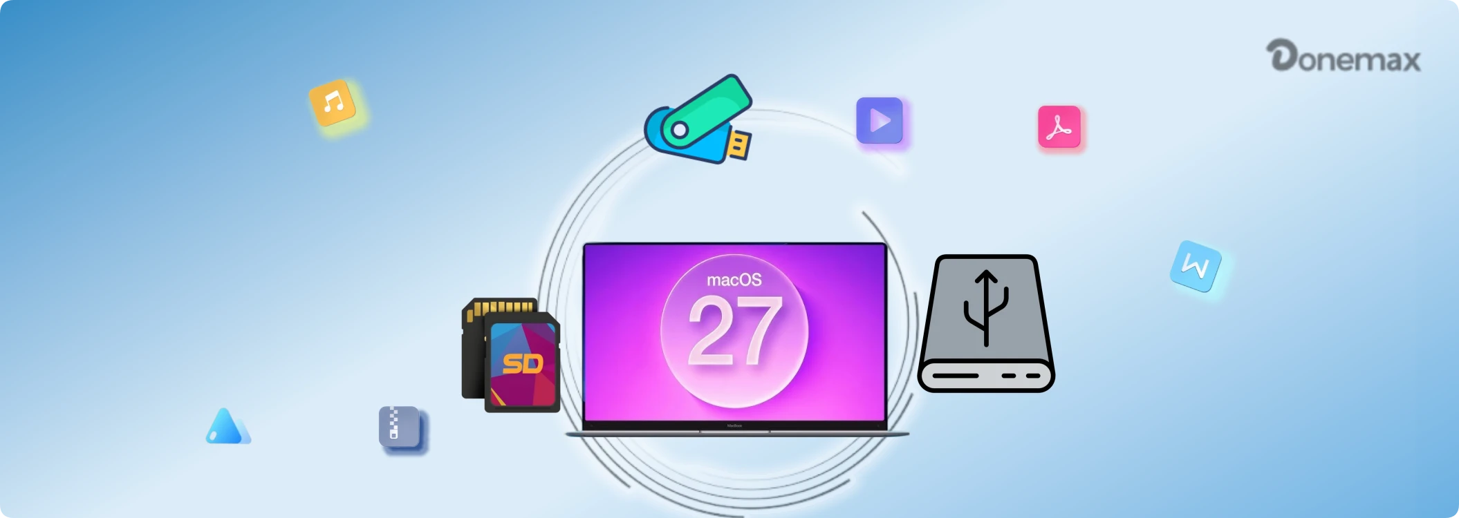 Recover External Hard Drive/SD Card/USB Flash Drive on macOS 27 Golden Gate