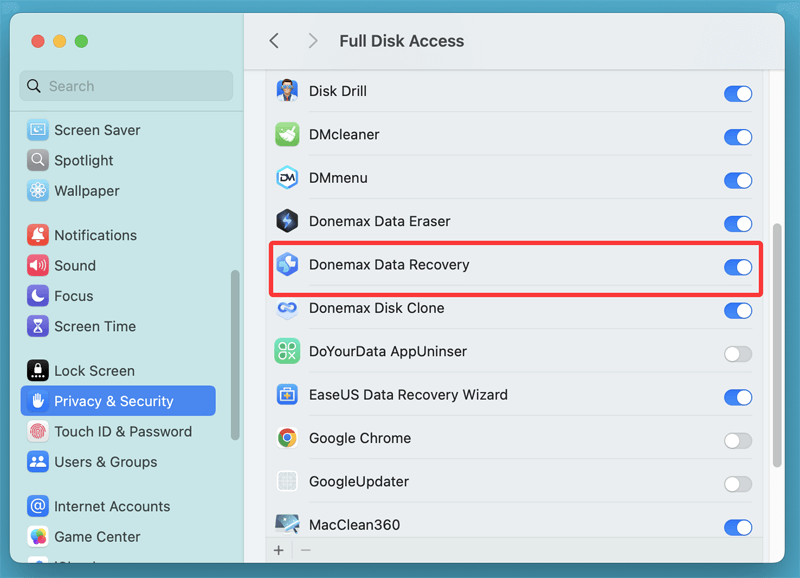 Grant Necessary Permissions
