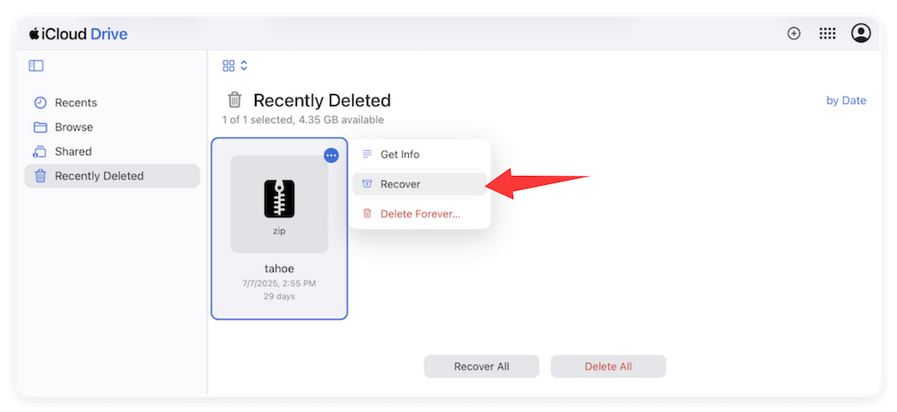 recover lost data on M5 chip Mac