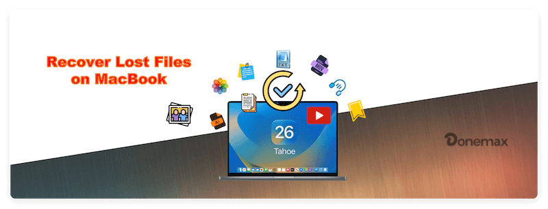 recover lost files on MacBook